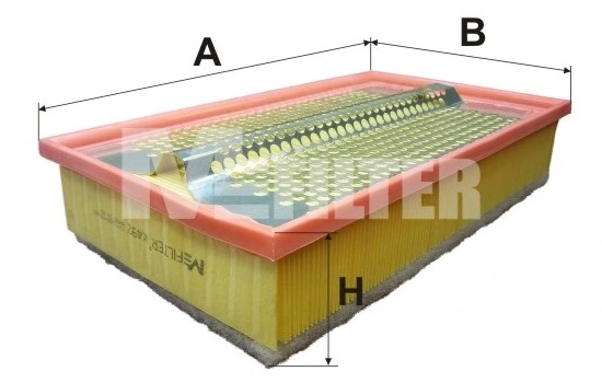 Купить FA1272 AMP/Paradowscy Автомобильный фильтр воздуха