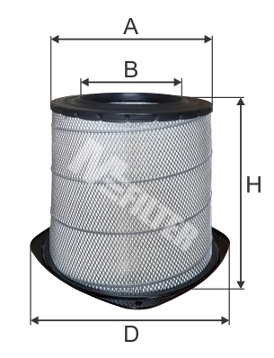 Элемент воздушного фильтра Hexen A81048 цена, от 17.93 USD