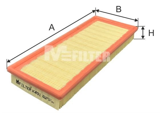  Воздушный фильтр Opel Vectra 