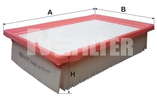 Filtro de ar Fiat Bravo 1 182