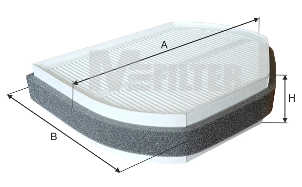 Filtro de salão Mercedes C S202