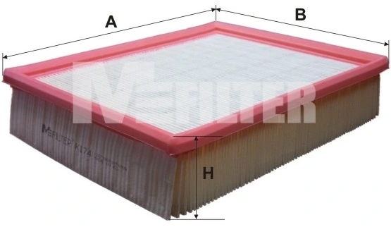  Воздушный фильтр Opel Omega 