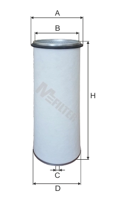 AF4523 Higer Воздушный фильтр двигателя