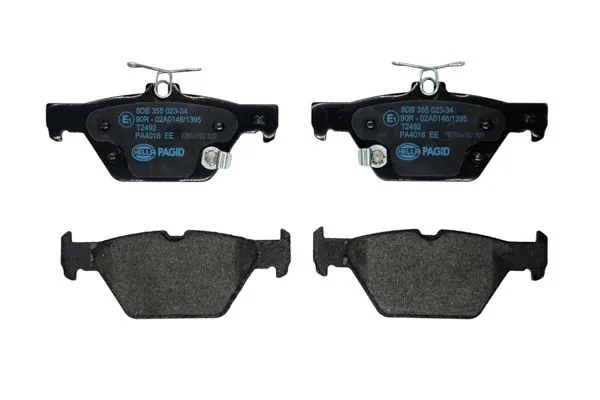 Задние дисковые колодки HELLA 8DB355023341