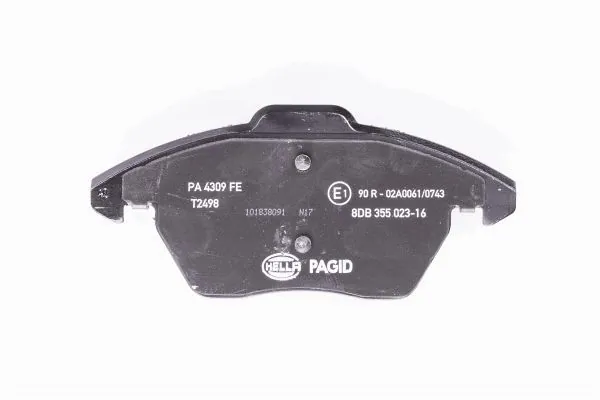Купить 8DB355023161 HELLA Колодки тормозные