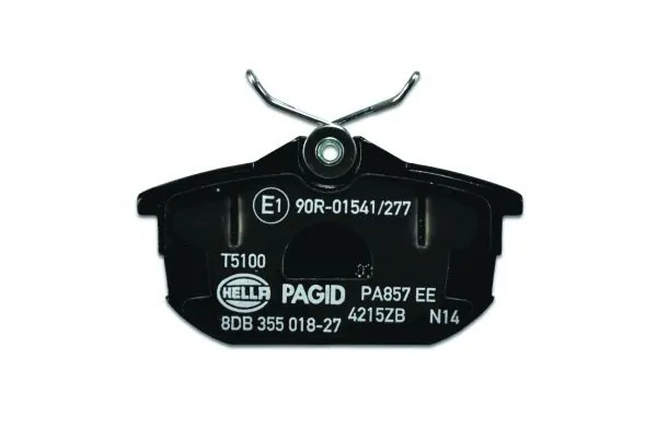 Задние дисковые колодки HELLA 8DB355018271
