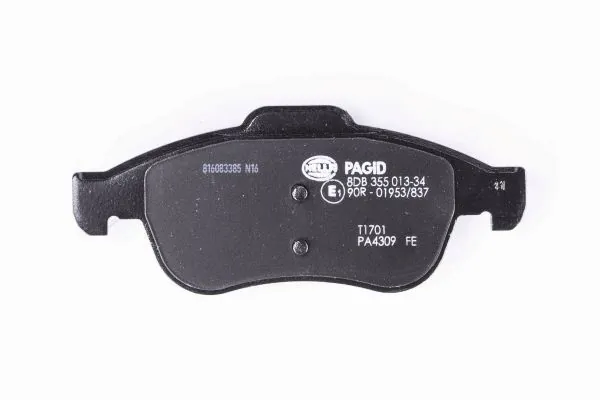 Купить 8DB355013341 HELLA Колодки тормозные