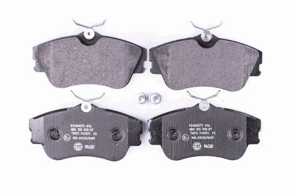 Купить 8DB355018071 HELLA Колодки тормозные