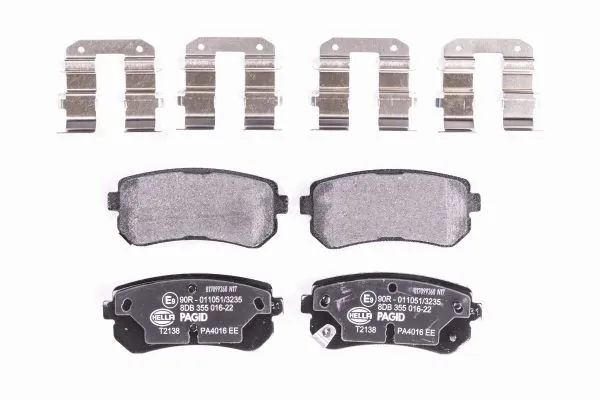 Купить 302408 VALEO Колодки тормозные задние, дисковые
