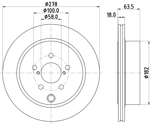 Купить QD0566 Quaro Диск тормозной задний