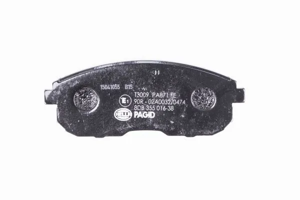 Тормозные колодки HELLA 8DB355016381
