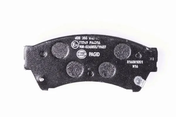 Купить 8DB355013761 HELLA Колодки тормозные