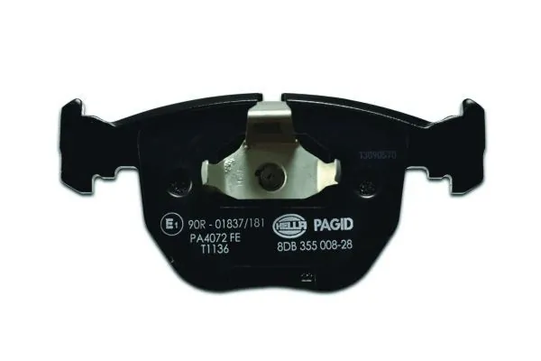 Купить 8DB355008281 HELLA Колодки тормозные
