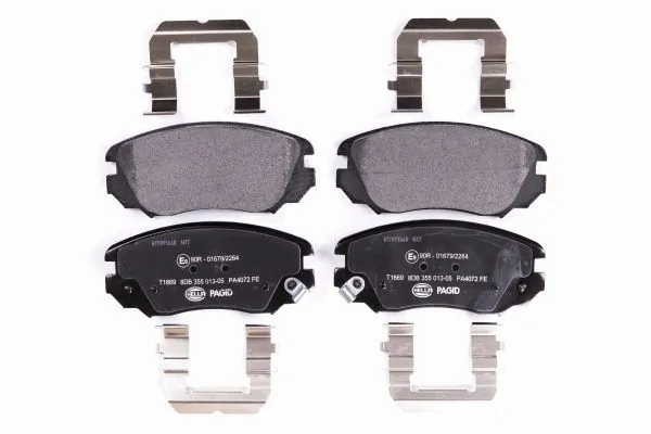 Купить 8DB355013051 HELLA Колодки тормозные