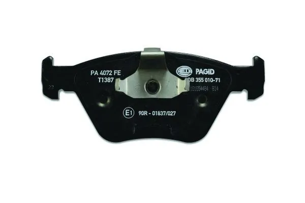 Купить 8DB355010711 HELLA Колодки тормозные