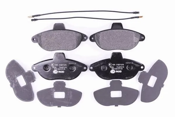 Купить 8DB355019251 HELLA Колодки тормозные