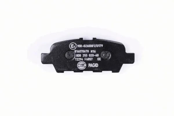 Задние тормозные колодки 8DB355020401 HELLA