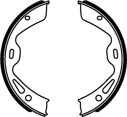 Compre Sapatas do freio de estacionamento Porsche Cayenne 