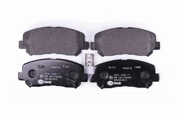 Купить 8DB355020511 HELLA Колодки тормозные