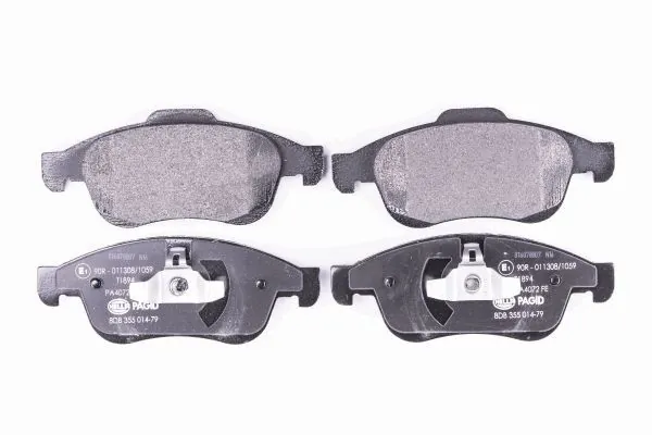 Купить 8DB355014791 HELLA Колодки тормозные