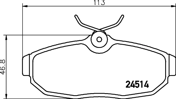 Купить BRF1452 Ford Колодки тормозные задние, дисковые