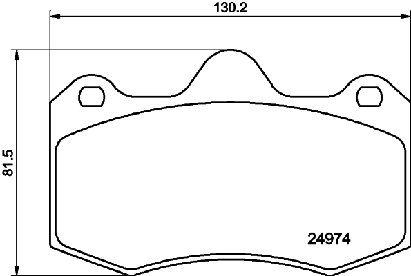  Передние тормозные колодки Seat Ibiza 4