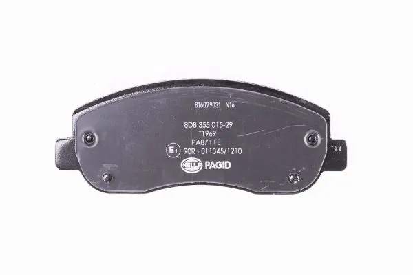 Купить 8DB355015291 HELLA Колодки тормозные