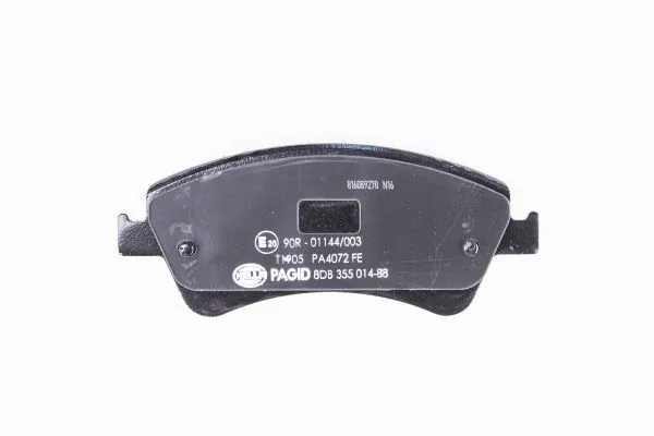 Купить 8DB355014881 HELLA Колодки тормозные
