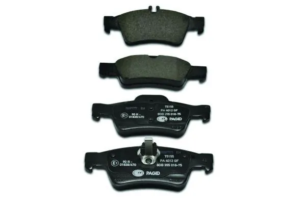 Задние дисковые колодки HELLA 8DB355018751