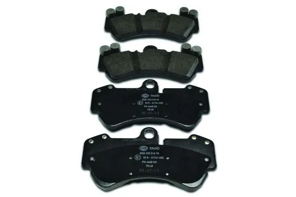 Купить 8DB355018701 HELLA Колодки тормозные