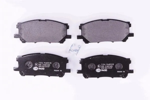 Тормозные колодки HELLA 8DB355010071