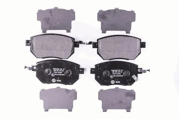 Тормозные колодки HELLA 8DB355011101