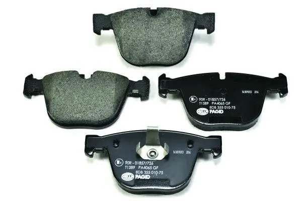 Задние дисковые колодки HELLA 8DB355010751