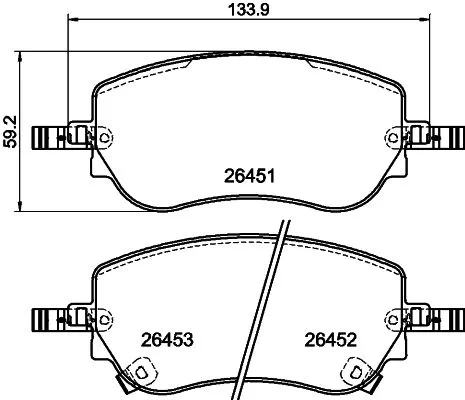 Колодки Fiat/Alfa/Lancia 77368941 цена, от 67.80 USD