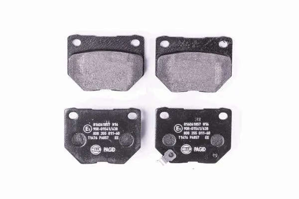 Купить J3617004 Nipparts Колодки тормозные задние, дисковые