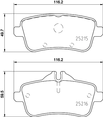 Купить 302491 VALEO Колодки тормозные задние, дисковые