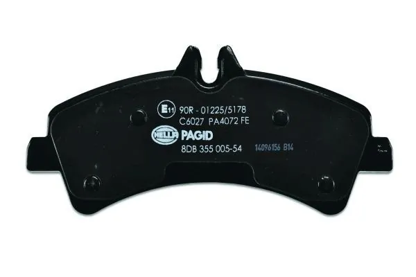 Задние тормозные колодки 8DB355005541 HELLA