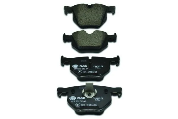 Задние тормозные колодки 8DB355010471 HELLA