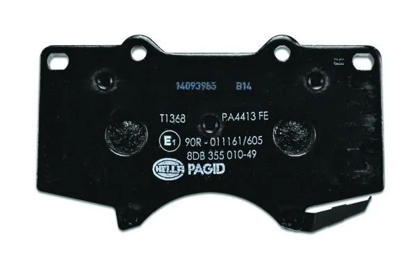 Купить 8DB355010491 HELLA Колодки тормозные