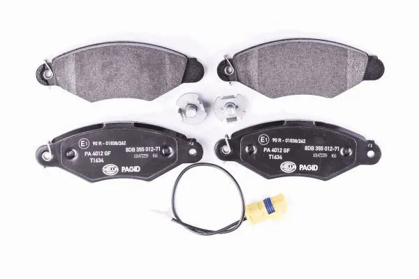 Тормозные колодки HELLA 8DB355012711