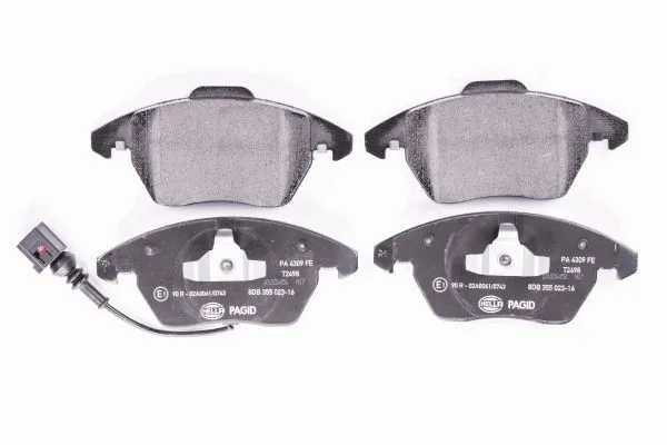 Тормозные колодки HELLA 8DB355023161