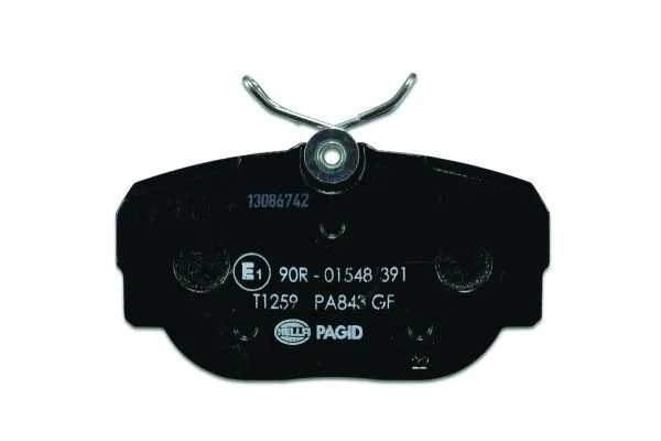 Купить 8DB355009541 HELLA Колодки тормозные задние, дисковые