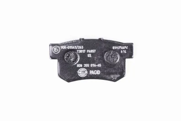 Задние дисковые колодки HELLA 8DB355016451