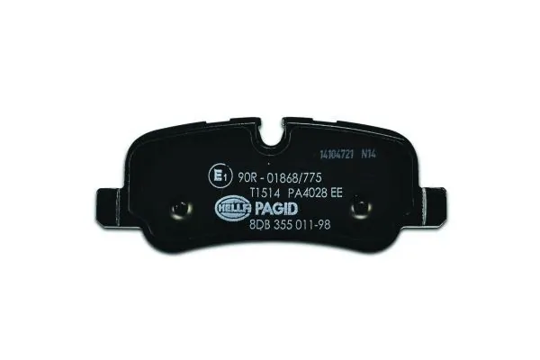 Задние дисковые колодки HELLA 8DB355011981