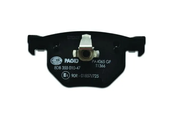 Купить 8DB355010471 HELLA Колодки тормозные задние, дисковые