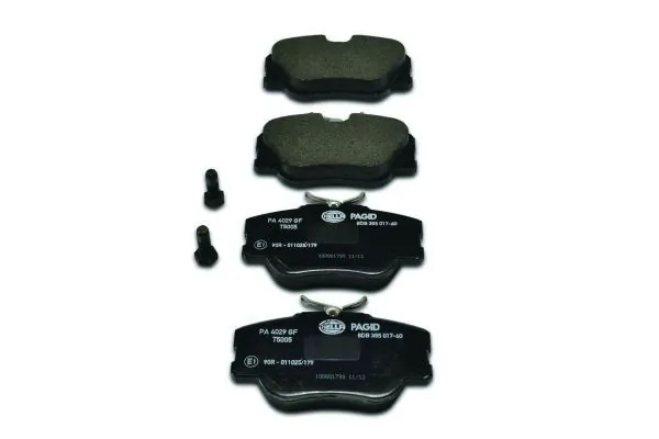 Купить 8DB355017601 HELLA Колодки тормозные