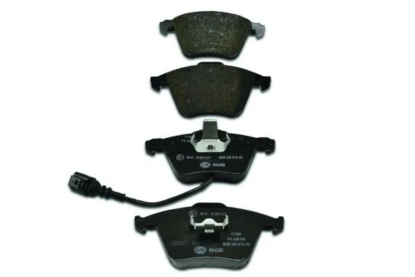 Передние тормозные колодки 8DB355010351 HELLA