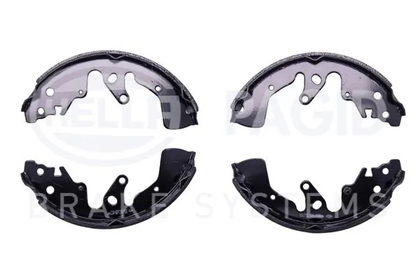 8DB355000261 HELLA Барабанные тормозные колодки