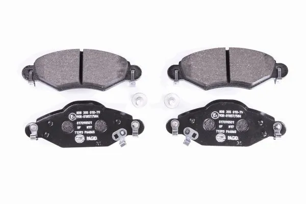 Купить 8DB355010791 HELLA Колодки тормозные