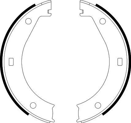 Sapatas do freio de estacionamento BMW 5  E28